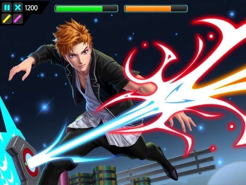 Main combat hero in Bleach Fury 3D Combat Bleach Fury 3D Combat main character